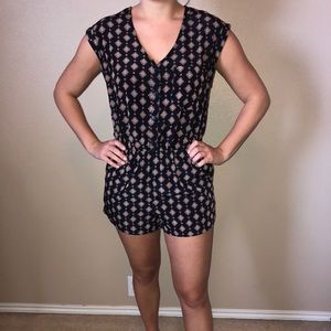 Aztec pattern romper